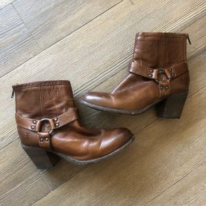 Frye Tabitha Leather Harness Boots